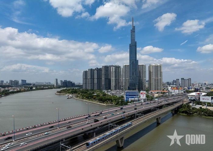   Một góc TP Hồ Chí Minh.