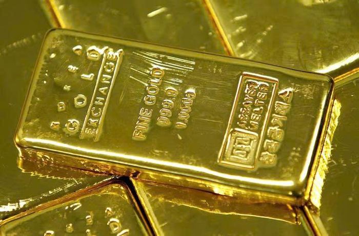 Giá vàng thế giới giảm mạnh. Ảnh minh họa: Reuters