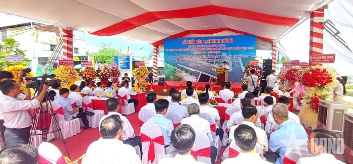 Quang cảnh lễ khởi công dự án.
