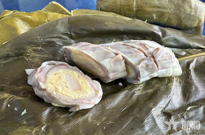 Bánh khoai là món gia đình tôi thường làm vào dịp này.