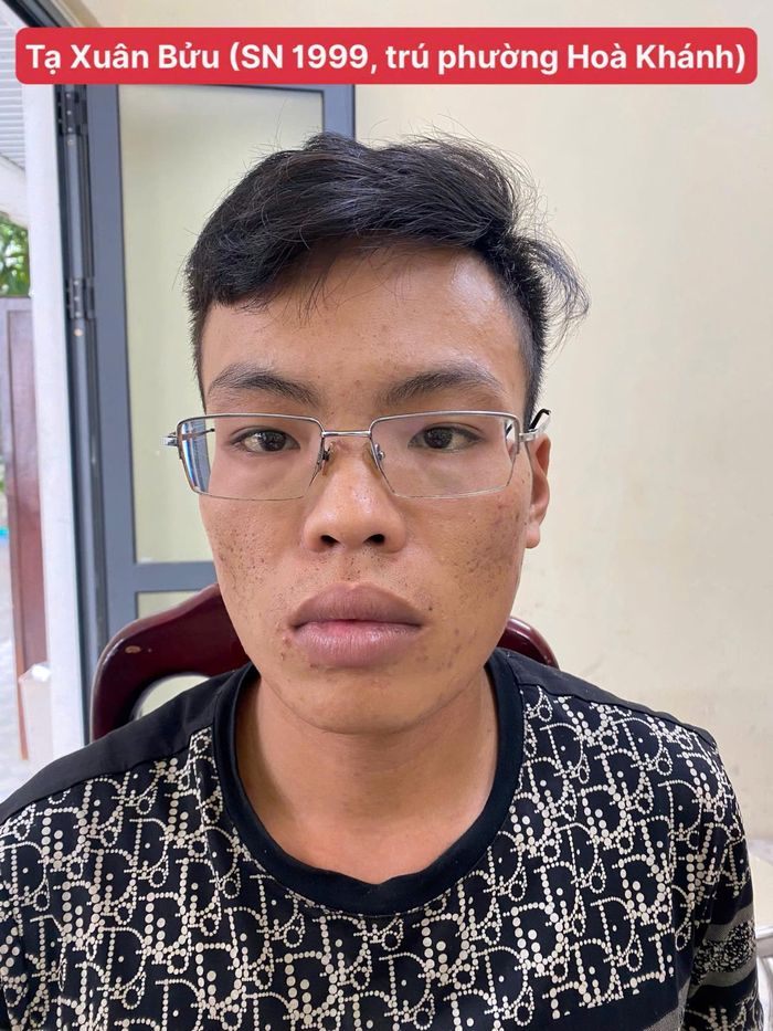Đối tượng Tạ Xuân Bửu bị bắt giữ
