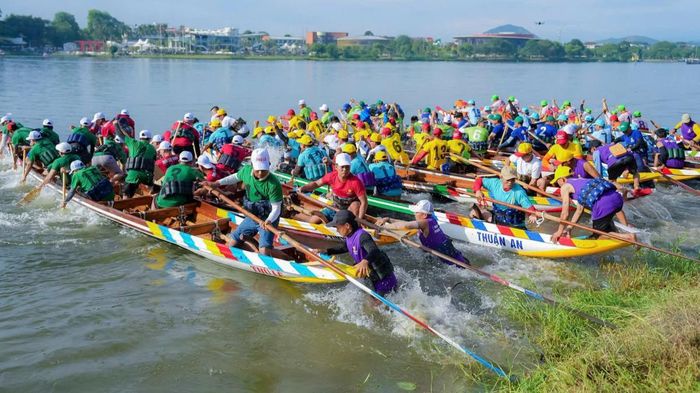 10 ghe chuẩn bị xuất phát.