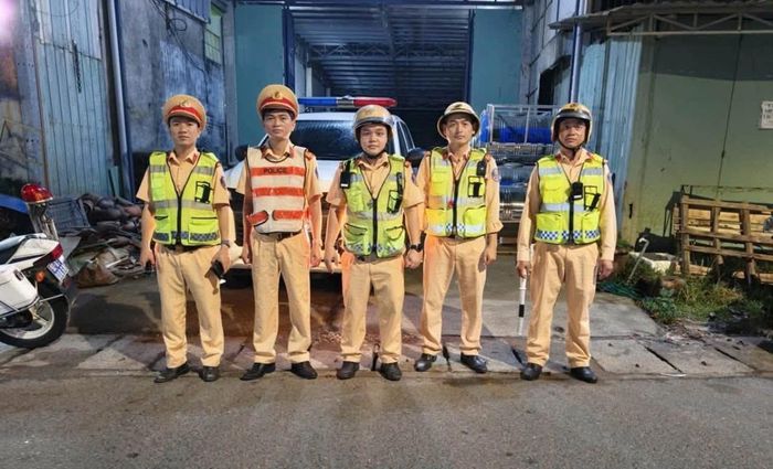 Lực lượng CSGT thành phố Đà Nẵng tăng cường tuần tra, kiểm tra.