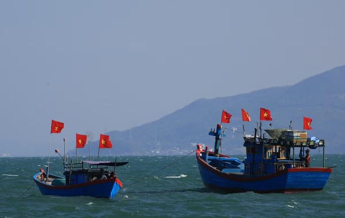 Du lich biển đang được du khách ưa chuộng. Ảnh Hà Chính