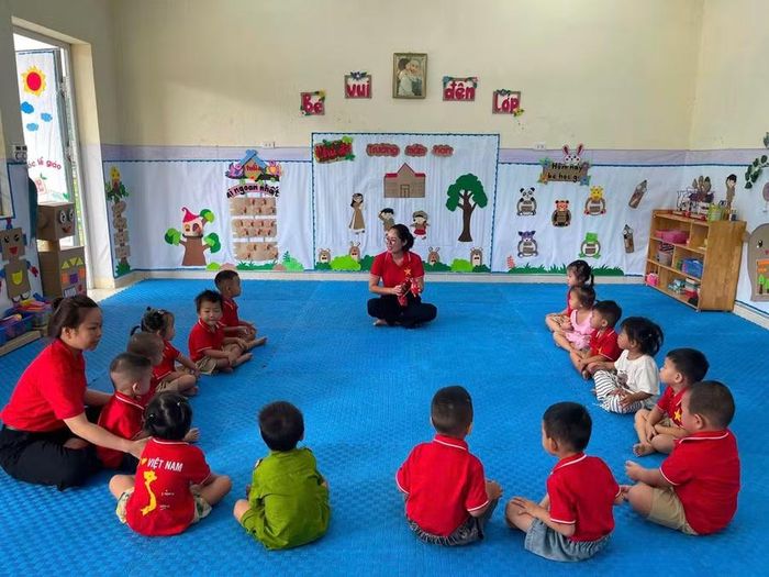 Công tác phổ cập giáo dục mầm non cho trẻ 3-5 tuổi tại xã Tân Kỳ, tỉnh Thái Nguyên đang được triển khai theo hướng thực chất, bền vững.