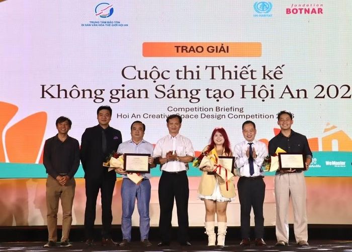 Lễ trao giải cuộc thi Thiết kế Không gian Sáng tạo Hội An 2026. Ảnh: Quốc Tuấn