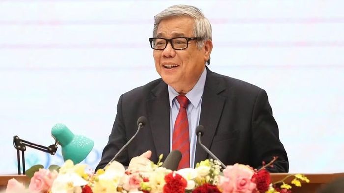 GS.TSKH Vũ Minh Giang - Chủ tịch Hội đồng Khoa học và Đào tạo Đại học Quốc gia Hà Nội; Phó Chủ tịch Hội Khoa học Lịch sử Việt Nam. (Ảnh: PV)