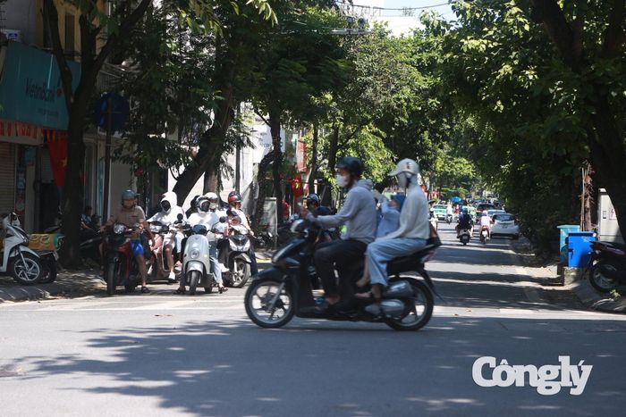 Khu vực phố cổ không xảy ra tình trạng ùn tắc.