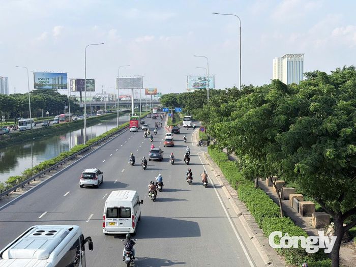 Khu vực cửa ngõ phía Tây chiều 2/9.