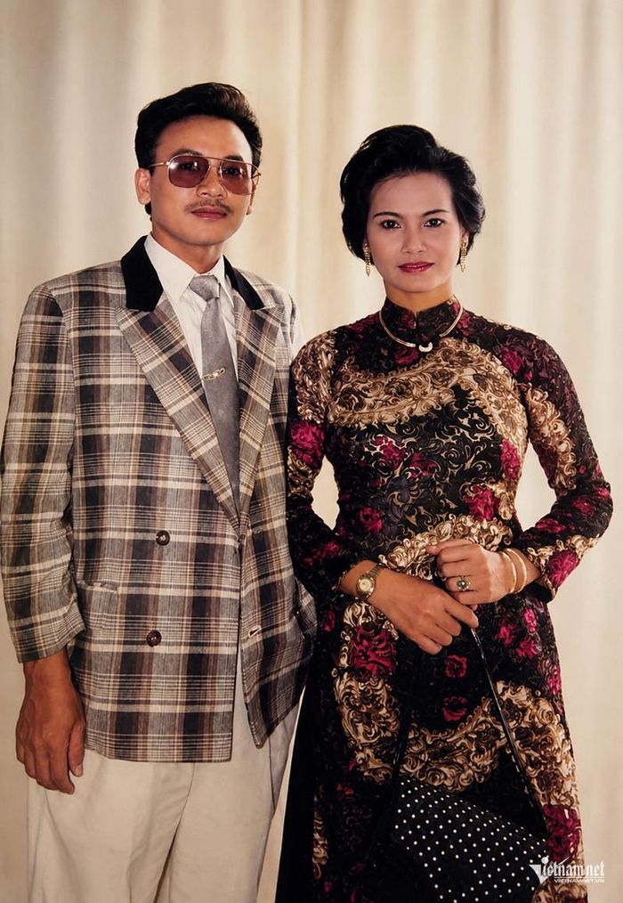 Vợ chồng Bạch Lan Thanh - Hữu Dũng trong phim "Ngã ba lòng".