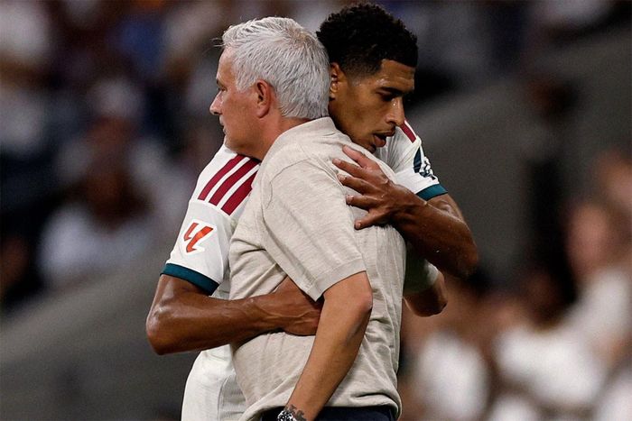 Mourinho có dấu ấn trong việc Bellingham bùng nổ. Ảnh: RMCF