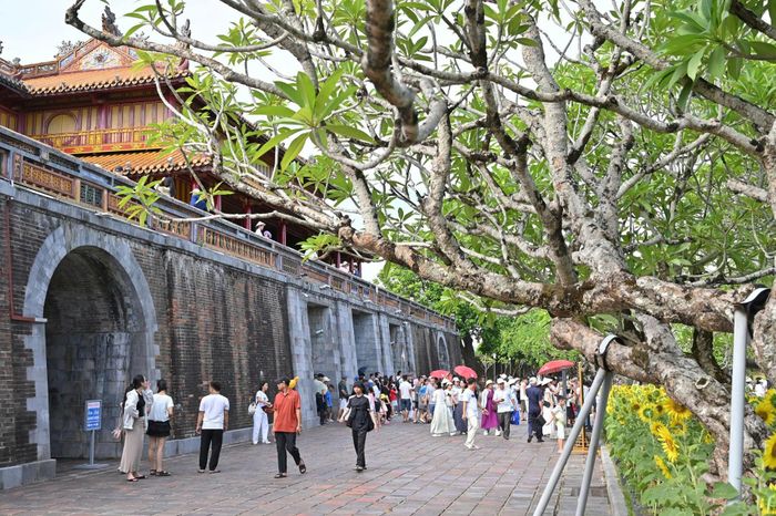 Đại Nội Huế có hơn 100 công trình kiến trúc nổi bật như Ngọ Môn, Điện Thái Hòa, Cung Diên Thọ, Cung Trường Sanh, Hưng Miếu, Thế Miếu... là điểm đến du khách luôn lựa chọn khi đến Huế.
