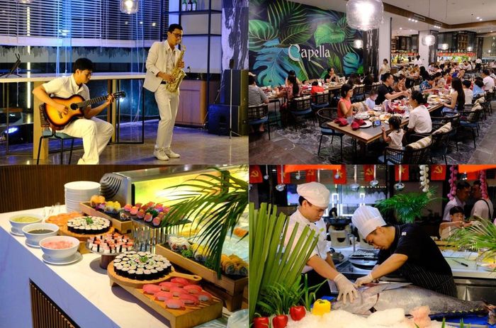 Ẩm thực kết hợp âm nhạc tạo thêm điểm nhấn cho kỳ nghỉ Quốc khánh tại LUVIAF Quy Nhơn.
