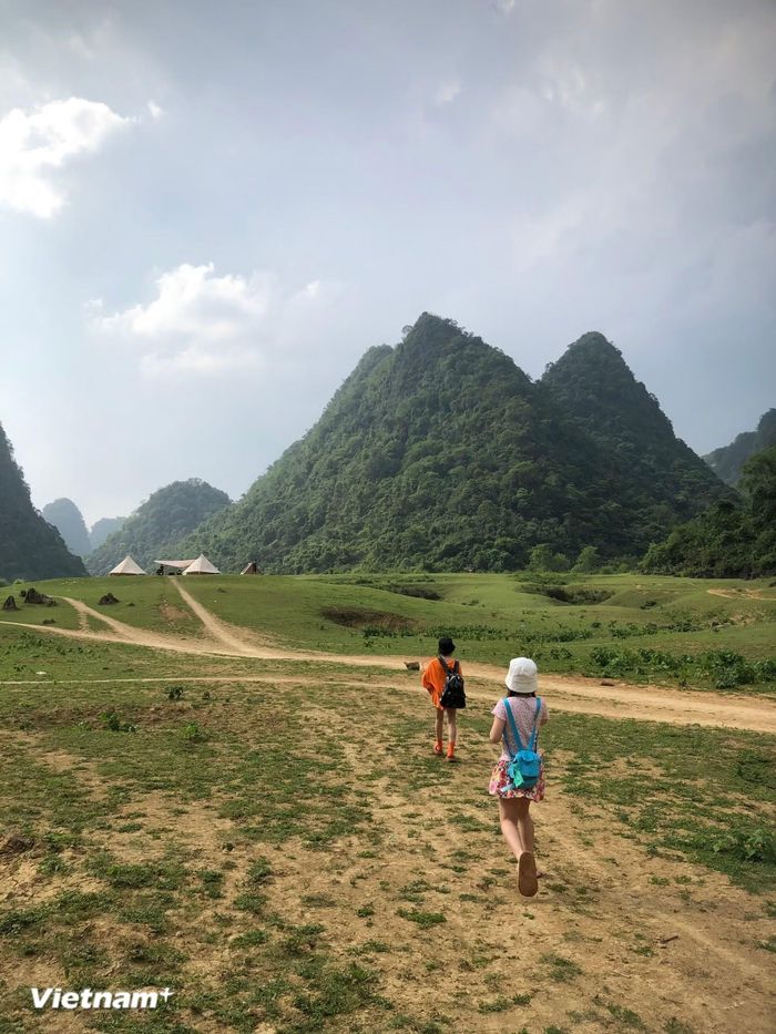 Khung cảnh ở núi Thủng. (Nguồn: Vietnam+)