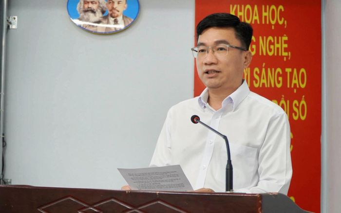 Ông Trần Trọng Tuyên, Phó Giám đốc Sở KH&CN TP Hồ Chí Minh, phát biểu tại hội nghị gần đây.