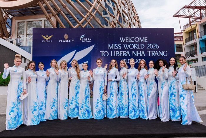 Các thí sinh Miss World 2026 xuất hiện rạng rỡ tại Libera Nha Trang