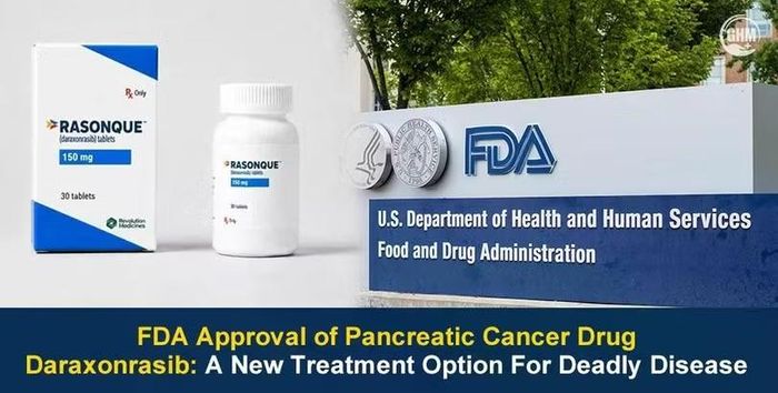 Việc FDA phê duyệt Daraxonrasib (tên thương mại Rasonque), sớm hơn dự kiến vài tháng nhằm nhanh chóng mang lại cơ hội sống thực sự cho những bệnh nhân mắc căn bệnh lịch sử nan y ung thư tụy. Ảnh: Globalhealthcaremagazine.
