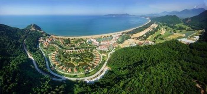 Khu kinh tế Chân Mây- Lăng Cô. Ảnh: TTXVN phát