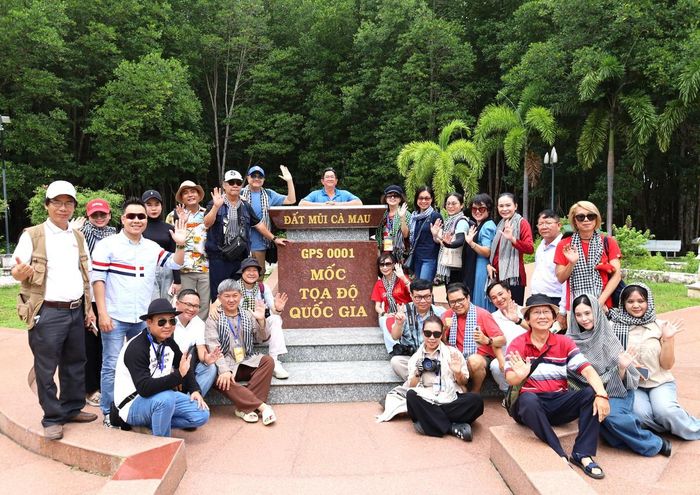 Đất Mũi vẫn là điểm thu hút khách du lịch đến với Cà Mau trong dịp lễ - Ảnh Hoàng Tuấn