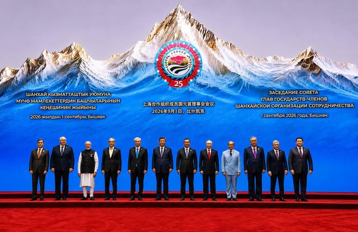Lãnh đạo các nước tham dự SCO 2026. Ảnh: South China Morning Post.