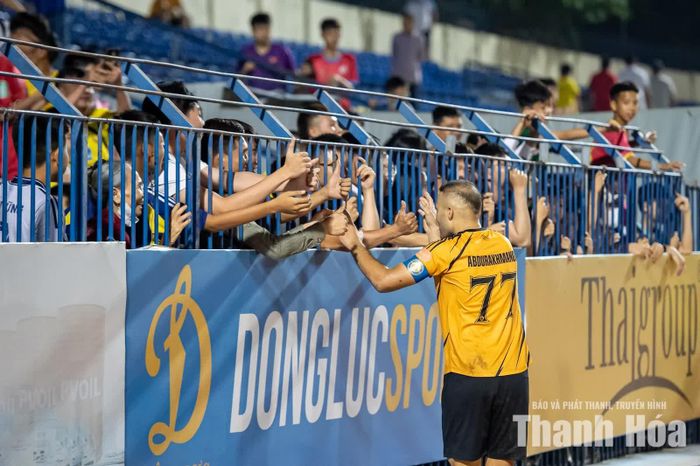 Odiljon dành tình cảm đặc biệt cho cổ động viên Thanh Hóa.