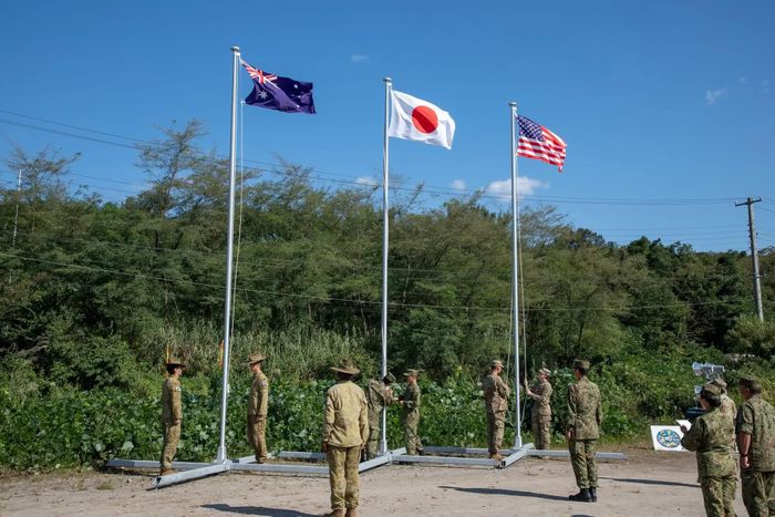 Cuộc tập trận Nhật-Mỹ-Australia dự kiến có khoảng 3.700 quân nhân tham gia. Ảnh: The Japan Times.