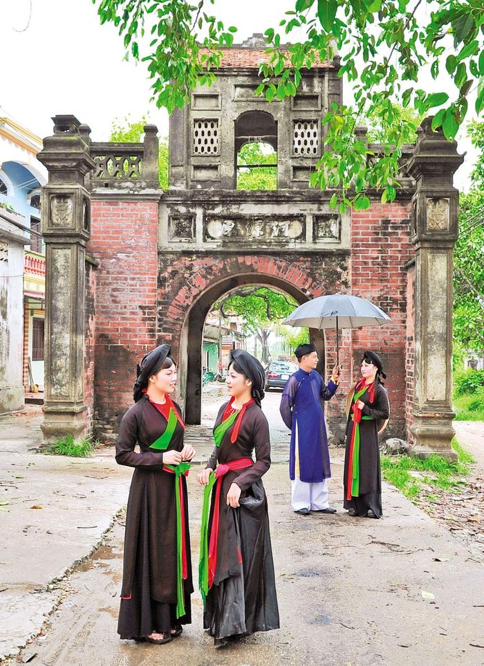 Nét duyên quan họ.