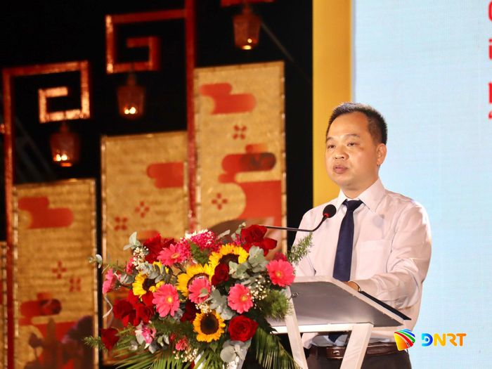 Giám đốc Trung tâm Bảo tồn di sản văn hóa thế giới Hội An Phạm Phú Ngọc phát biểu bế mạc sự kiện. Ảnh: QUỐC TUẤN