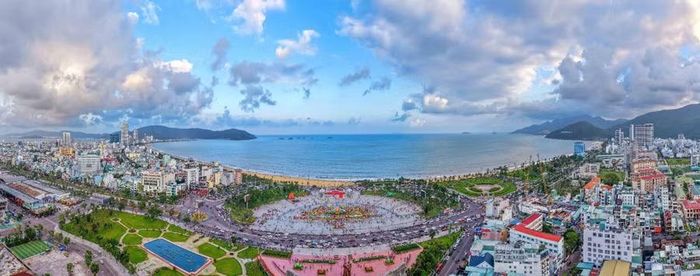 Diện mạo trung tâm phường Quy Nhơn ngày càng khang trang, hiện đại. Ảnh: Nguyễn Dũng