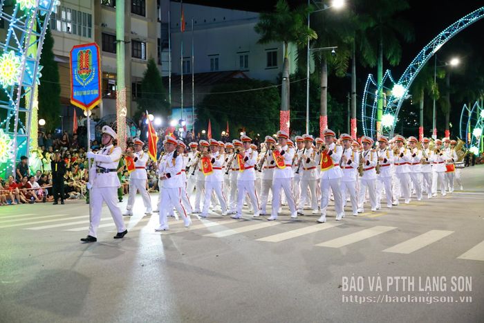 Đoàn Quân nhạc, Bộ Tư lệnh CSCĐ (Bộ Công an) biểu diễn tại chương trình