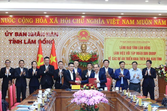 Tập đoàn Sun Group và tỉnh Lâm Đồng ký kết hợp tác Dự án Cảng hàng không Phan Thiết vào tháng 3/2026