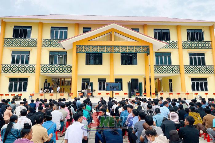 Trường phổ thông nội trú TH-THCS Chiềng Khoong tổ chức họp Phụ huynh chuẩn bị cho năm học mới.