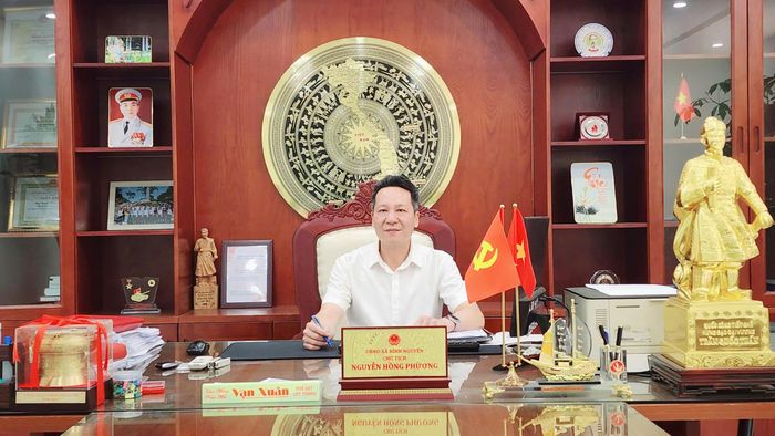 Ông Nguyễn Hồng Phương, Chủ tịch UBND xã Bình Nguyên đã có nhiều giải pháp để phát triển kinh tế của xã.