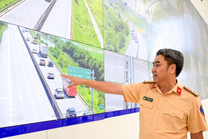 Trong ngày 2/9, CSGT không phát hiện trường hợp vi phạm quy định về khoảng cách an toàn trên đường cao tốc.