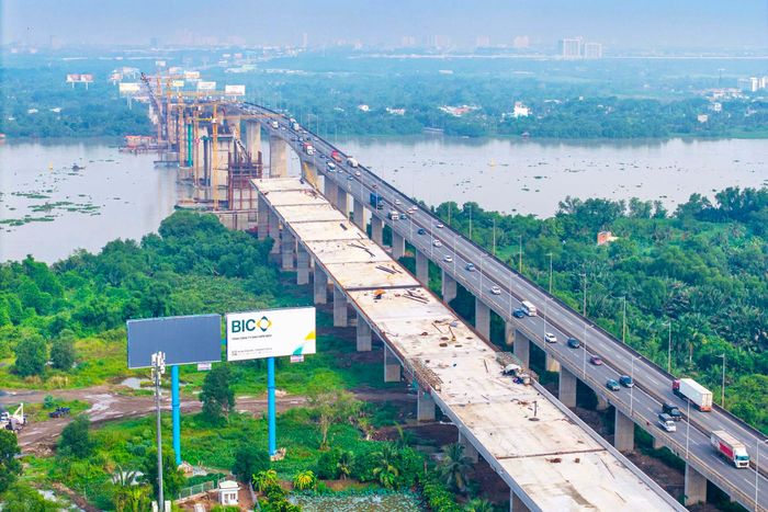 Dự án mở rộng cao tốc TP.HCM - Long Thành - Dầu Giây giúp kết nối TP.HCM với sân bay Long Thành.