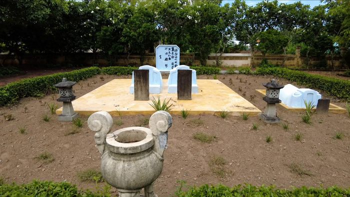 Khu mộ Võ Trường Toản và người thân được gìn giữ giữa không gian xanh, tĩnh lặng và trang nghiêm tại xã Bảo Thạnh. Ảnh: Tường Quang