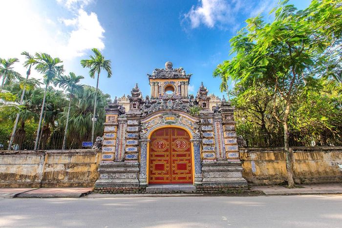 Cung An Định có quy mô gọn hơn Đại Nội, phù hợp với lịch trình tham quan nhẹ vào buổi chiều. Ảnh: Trung tâm Bảo tồn Di tích Cố đô Huế.