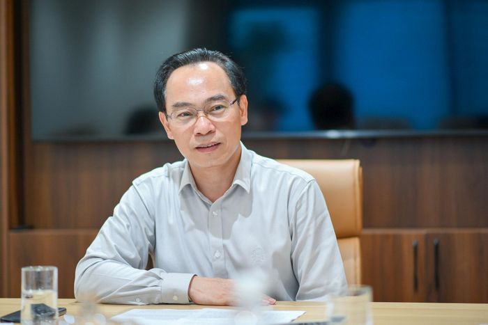 Bộ trưởng Bộ Giáo dục và Đào tạo Hoàng Minh Sơn. Ảnh: HNM