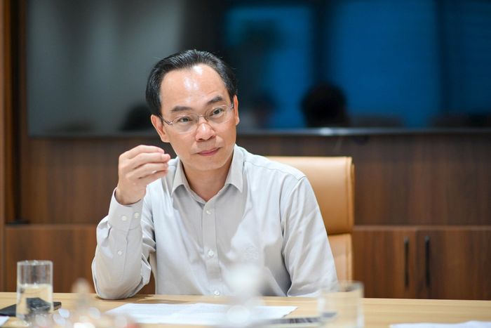 Bộ trưởng Bộ Giáo dục và Đào tạo Hoàng Minh Sơn. Ảnh: HNM