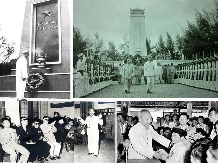 Sinh thời, Chủ tịch Hồ Chí Minh luôn quan tâm việc chăm sóc thương binh, gia đình liệt sĩ và người có công. Ảnh: qdnd.vn