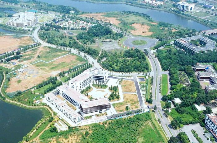 Khu công nghệ cao Hòa Lạc được kỳ vọng phát triển mạnh trong tương lai, góp phần thúc đẩy nền kinh tế số của Thủ đô. Ảnh: Hùng Huy