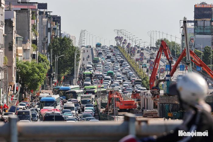 Lượng phương tiện tăng mạnh trong chiều tối ngày cuối kỳ nghỉ là điều đã được dự báo.