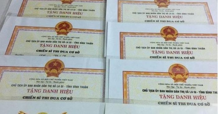 Để đạt danh hiệu "Chiến sĩ thi đua cơ sở", cá nhân đạt một trong các tiêu chuẩn theo quy định Luật số: 06/2026/QH16. Ảnh minh họa: TL