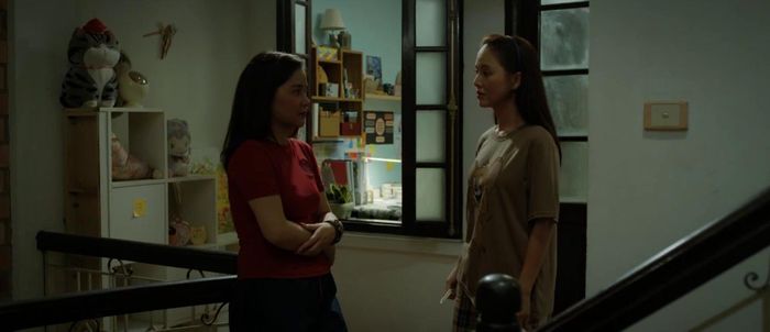Kim Anh nhắn nhủ Phương hãy giúp đỡ Khánh. Ảnh VTV
