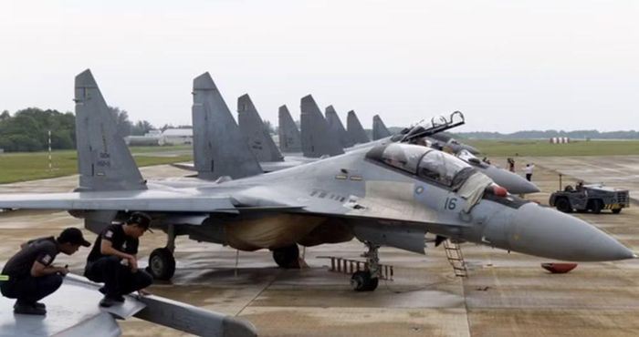 Pháp đóng góp đáng kể thông qua Thales. Su-30MKM được tích hợp màn hình hiển thị trước HUD, hệ thống tìm kiếm hồng ngoại định hướng NAVFLIR và pod chỉ thị mục tiêu laser Damocles.