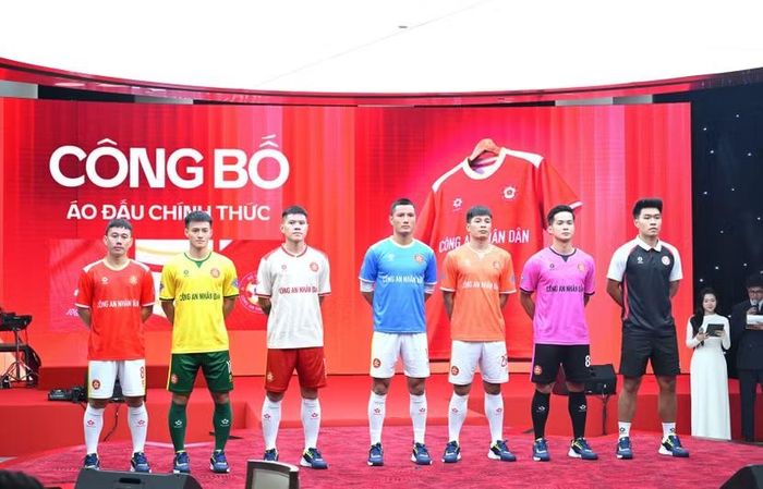CLB Bóng đá CAND ra mắt mẫu áo đấu chính thức mùa giải 2026/2027