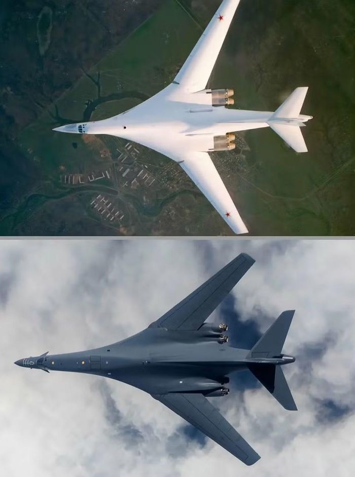 B-1B sử dụng cánh mở khi cất cánh, hạ cánh và một số chế độ hành trình, sau đó cụp cánh khi bay ở tốc độ cao.