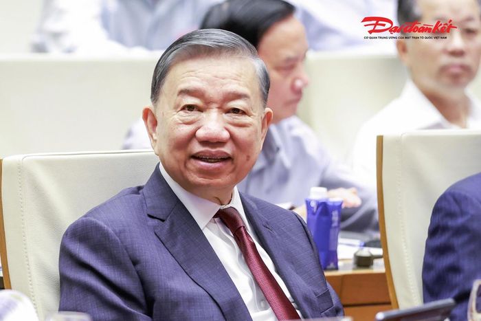 Tổng Bí thư, Chủ tịch nước Tô Lâm dự hội nghị. Ảnh: Quang Vinh