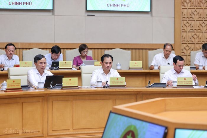  Các đại biểu dự phiên họp. Ảnh: Chinhphu.vn/Nhật Bắc. 
