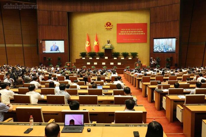 Toàn cảnh Hội nghị - Ảnh: chinhphu.vn/Nhật Bắc